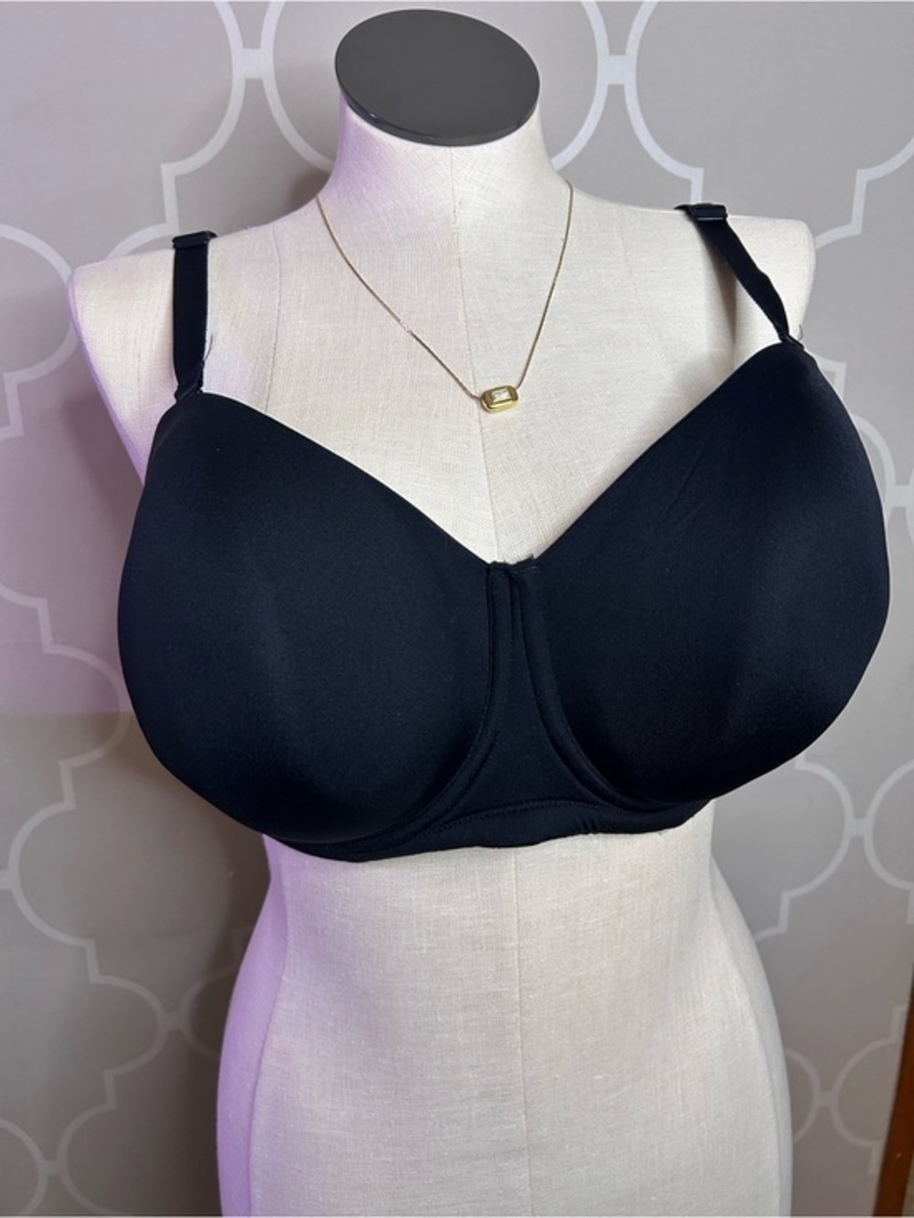 Wacoal Black Seamless Underwire T-Shirt Bra